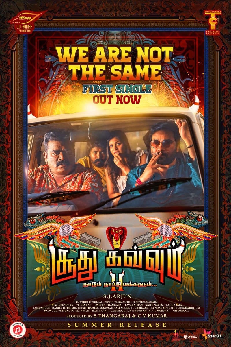 #SoodhuKavvum2 1st Single is Out now 🤩 It's really good 💯🔥 Going to trend in social media platforms 😉 YouTube Link 👇 youtu.be/wzr0iLo6q44