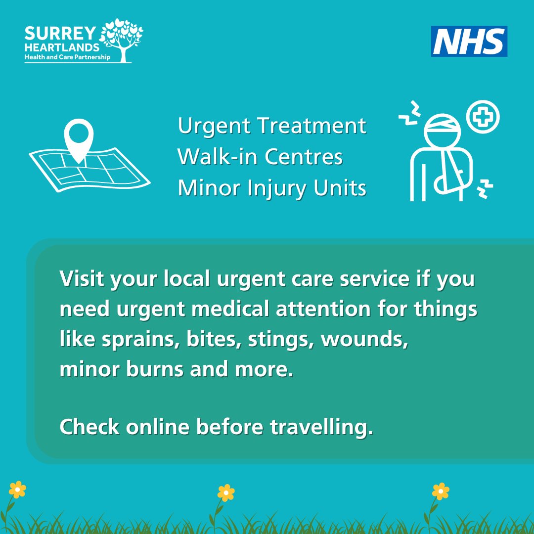 We hope you have a great Easter weekend, but if you do need help, here are some ways your local NHS can assist you and your family. More at ow.ly/R1mX50OfM8Q 📲