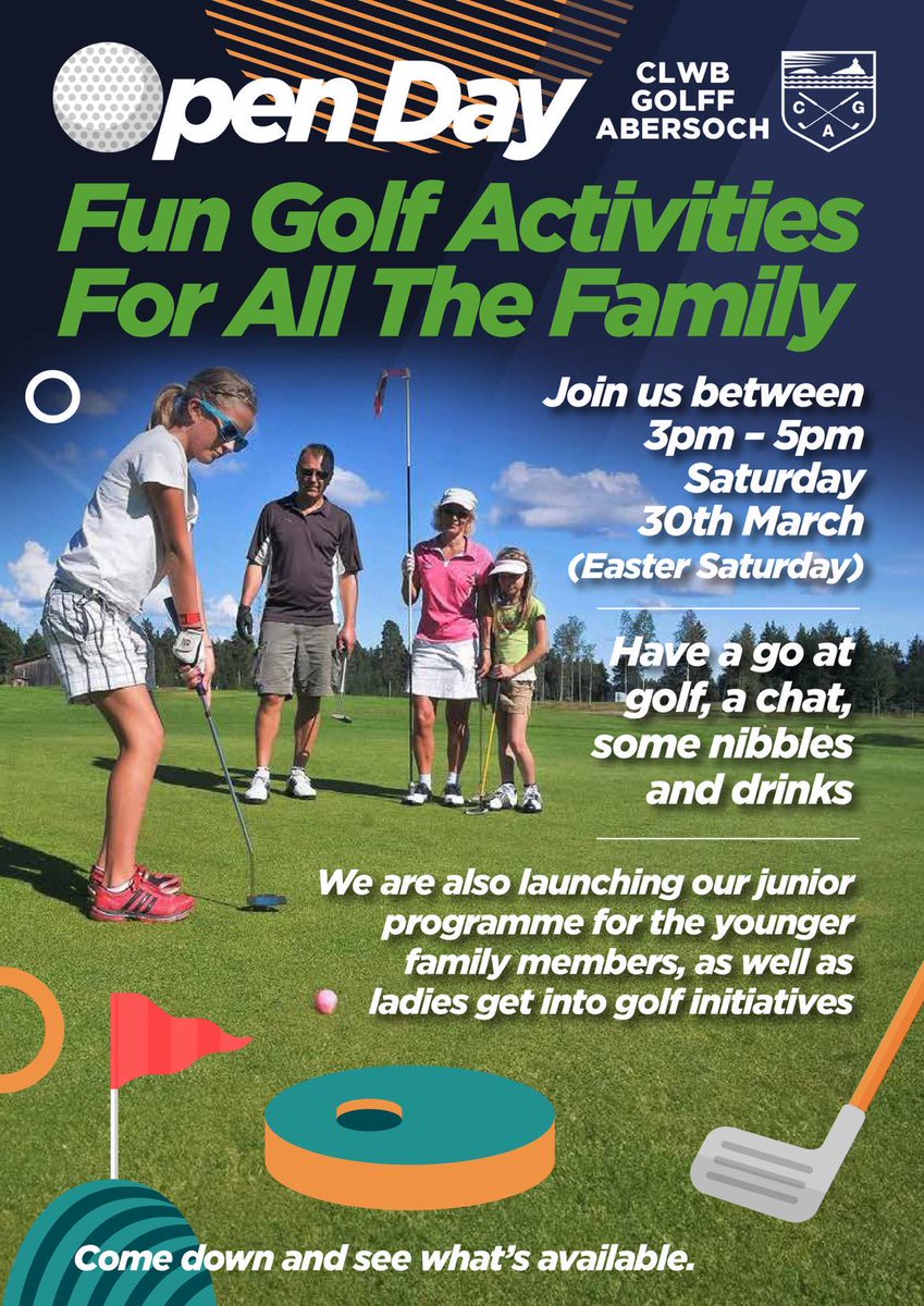 abersochgolf's tweet image. Come and join in on Easter Saturday 
Fun for all the family …
#funforallthefamily #newtogolf #playgolf