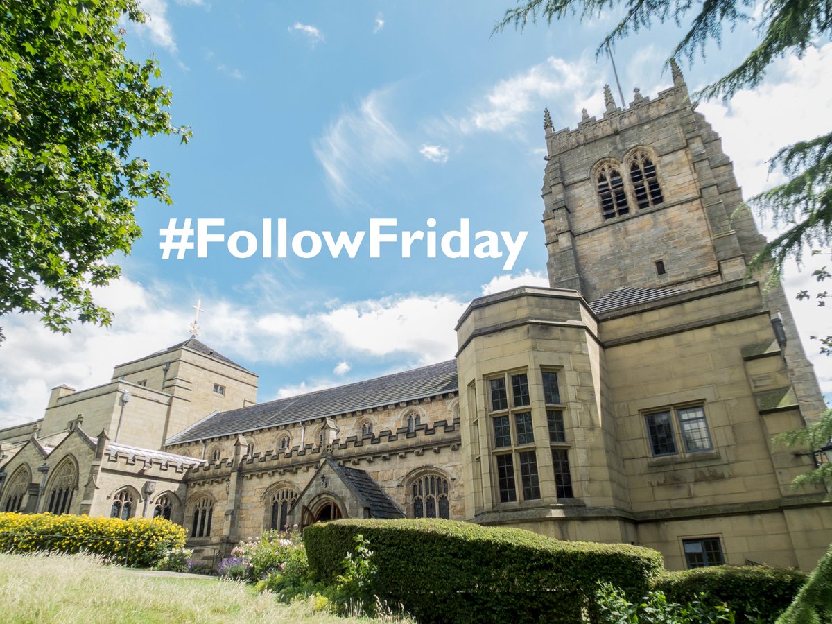 It's time for #FollowFriday @VisitBradford @LeedsCofE @CatherineSimes @engcathedrals @ExploreChurches @bradford_bid @WakeCathedral @riponcathedral @toby_howarth @nickbaines @InnChurches @CathedralsCycle #FridayFeeling #FridayMotivation #FridayMorning