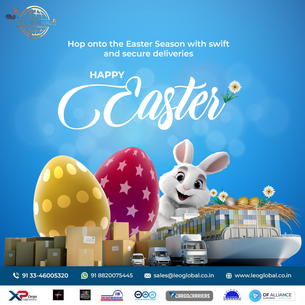 Happy Easter to all...

#easter #easter2024✝️#happyeaster🐰 #easterbunny #indiaexports #indiaimports #airfreight✈️#liquidbulk #consumerproducts #industrialproducts #seafreight #drybulk 🚢 #logistics #exportimportconsultation #warehousing #projecthandling #freight #freightservices