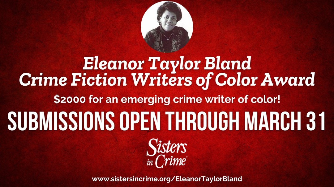 Also if you're eligible and haven't already, please submit for the @SINCnational ETBA. There are a couple of days left!! sistersincrime.org/page/EleanorTa…