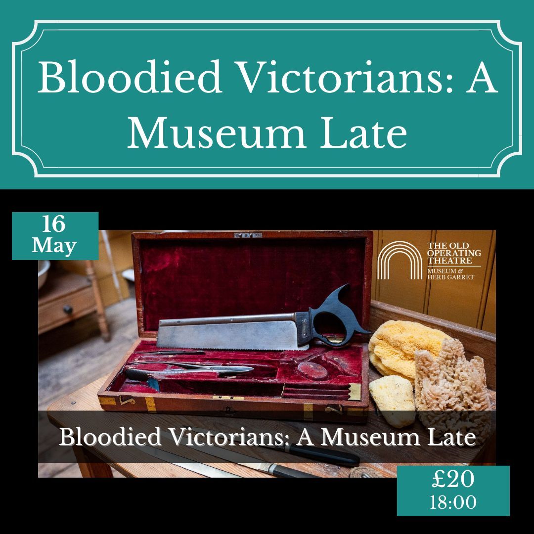 Our Bloodied Victorians Museum Late is back by popular demand! Join us after-hours at the museum on May 16th for surgical demonstrations, themed cocktails and much more! Find out more information and purchase your tickets at the link below: 👉 buff.ly/4akbRRG