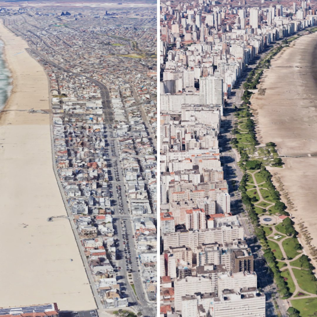 Brazil should be an example to Californian policymakers that you can build a lot of housing by the beach and the experience of the beach is still the same.