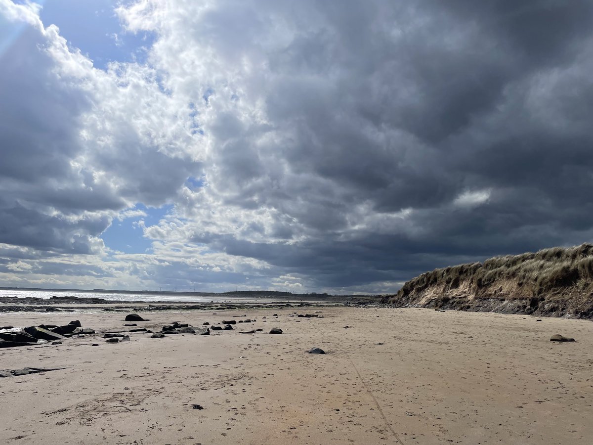 Moody Northumbria. Last day of my writing week. ✍🏻♥️