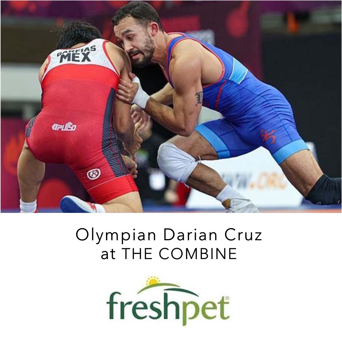 Big Thank You to Darian Cruz for coming to The Combine practice on Wednesday! The room was packed! And, a Big Thank You to Freshpet for making it happen!