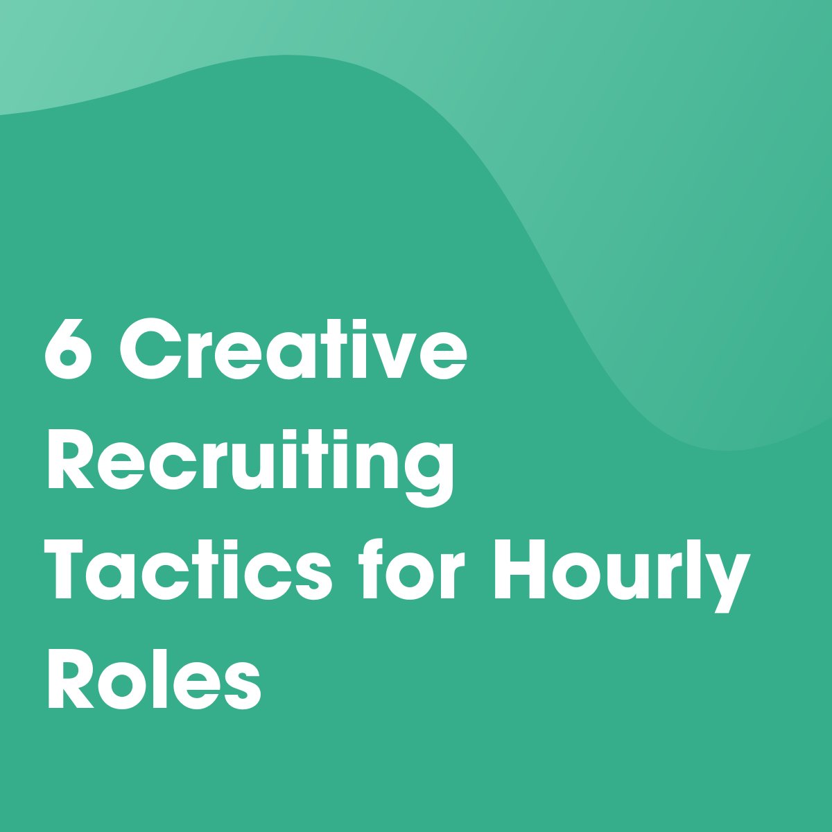 💚Unlocking Talent: 6 Fresh Ways to Recruit Hourly Heroes! 💼✨ From out-of-the-box interviews to gamified assessments, dive into our latest blog post for innovative tactics to find your hourly dream team! Link in Bio! #HRTech #Innovation