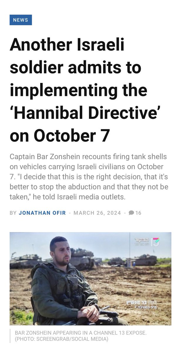 Remember when anyone who dared suggest that Israeli forces fired on Israeli civilians during Hamas’s attack on Oct. 7 was accused of being a raging antisemite? Where are we at with that now? Is it still antisemitic to simply report the news?