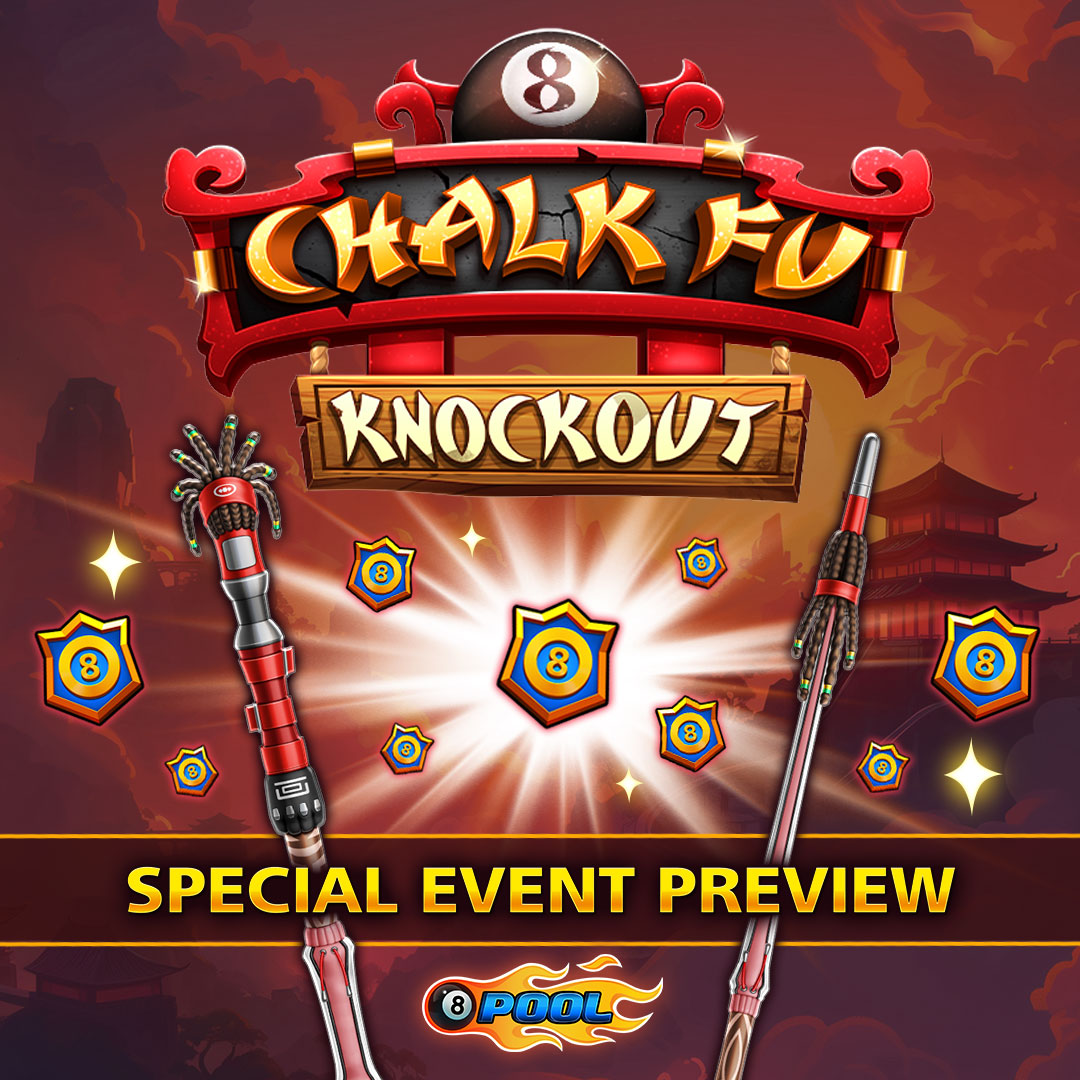 8ballpool's tweet image. The #ChalkFuKnockout starts…
TOMORROW, Sat Mar 30 - 10am UTC! 💥

❤️ if you’re ready to claim an exclusive Cue for your collection! 🎁

PREVIEW » mcgam.es/YnPBoy

#8BallPool