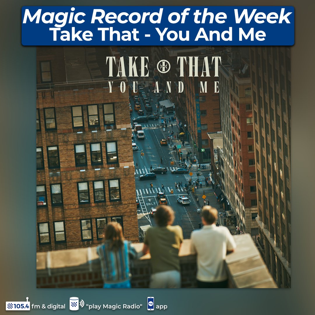 This week's Record of the Week is.. 🥁 You And Me from Take that 🤩
