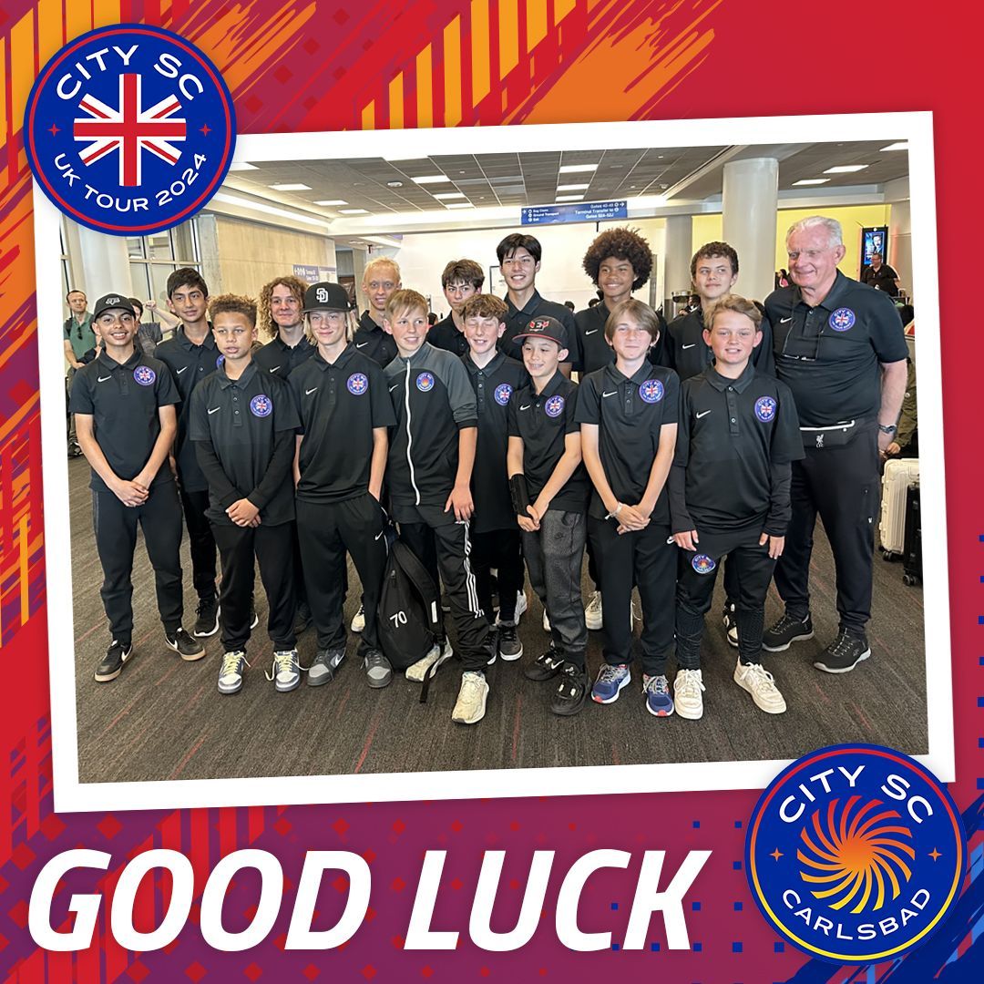 And they're off! Our 3rd and final group is headed to the UK to experience the beautiful game from a new perspective. Safe travels and represent City SC well, gentlemen..we know you will! 🇬🇧💂🏻‍♀️🏴󠁧󠁢󠁥󠁮󠁧󠁿 

#OurCity #PlayerDevelopment #InstillThePassion #WeAreCitySC