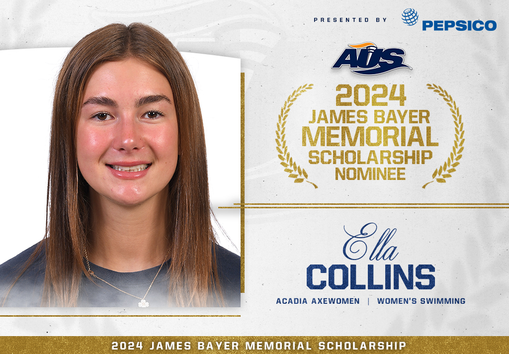 Atlantic University Sport would like to congratulate each of the outstanding student-athletes who were nominated for the 36th annual James Bayer Memorial Scholarship Award. Each of this year's nominees receive a $500 prize.