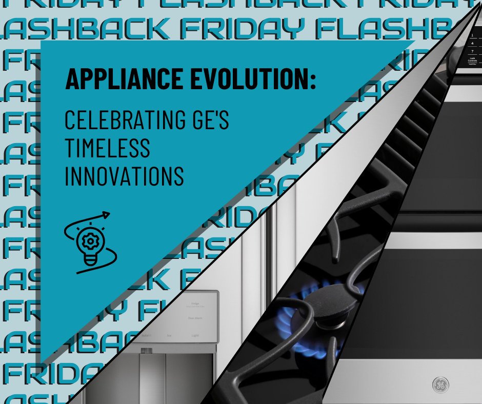 🔙 Flashback Friday: GE Appliance Evolution 🌐 From the first electric toaster to today's smart appliances, GE has shaped homes worldwide! 💬 Share your favorite GE appliances using #GEFlashback. Celebrate a history of innovation! 📸✨ #FlashbackFriday #GEAppliances #TheBestSpott