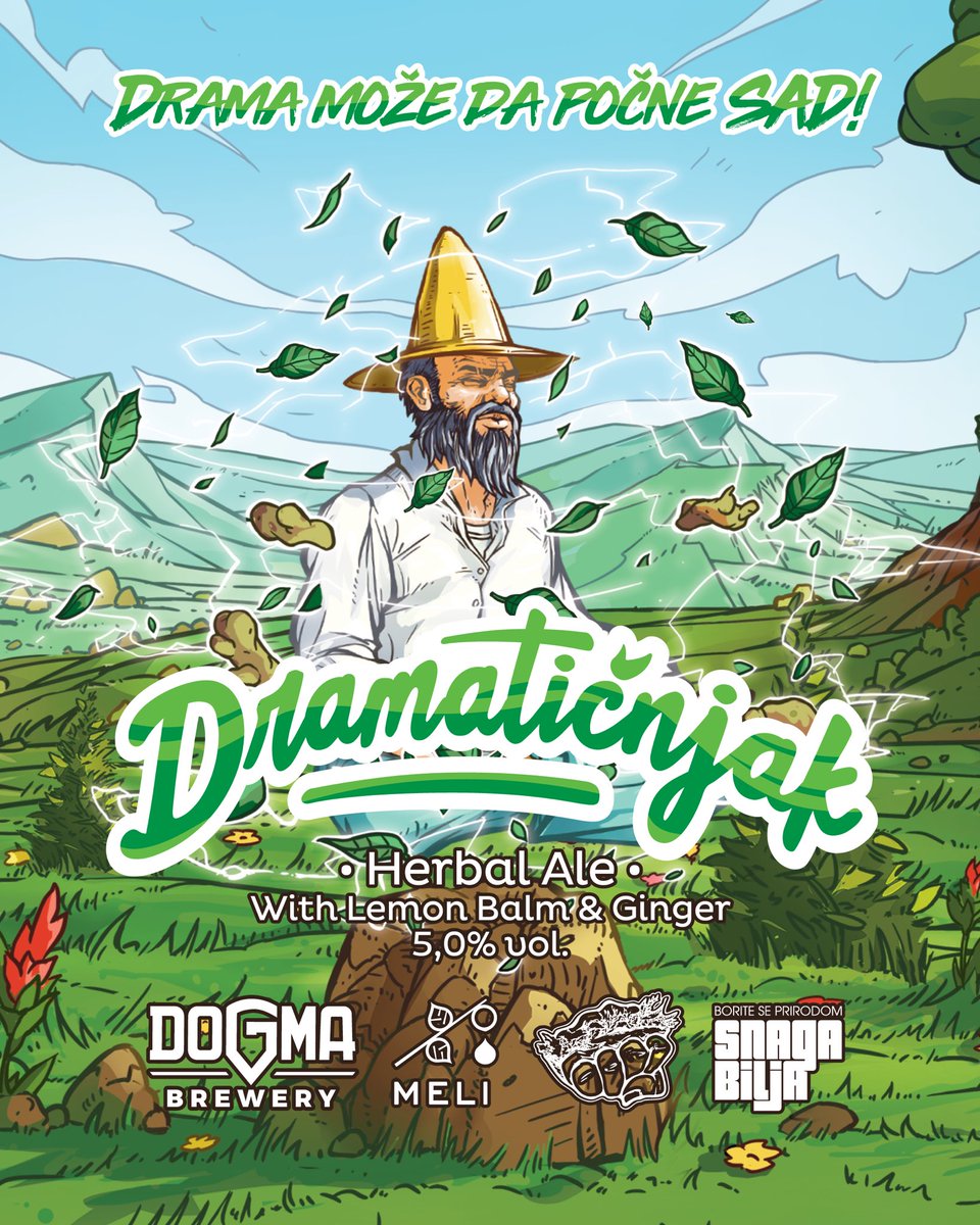 Ko je dramio kako ga nema, sad može da se raduje dramatično! 😁

Od danas, na ovaj letnji dan, zvanično je počelo naše proleće - vratio se Dramatičnjak!💚

Osim toga, danas je Tapu 7. rođendan - očekujemo da se pojavite da nazdravimo ovde gde je sve počelo. ♥️🏭