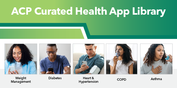 In partnership with ORCHA, a digital health evaluation organization, ACP has curated a health app library that includes fully-vetted apps that are safe and effective for empowering your patients and improving patient care. Explore the library today! ow.ly/kfjo50QYM59