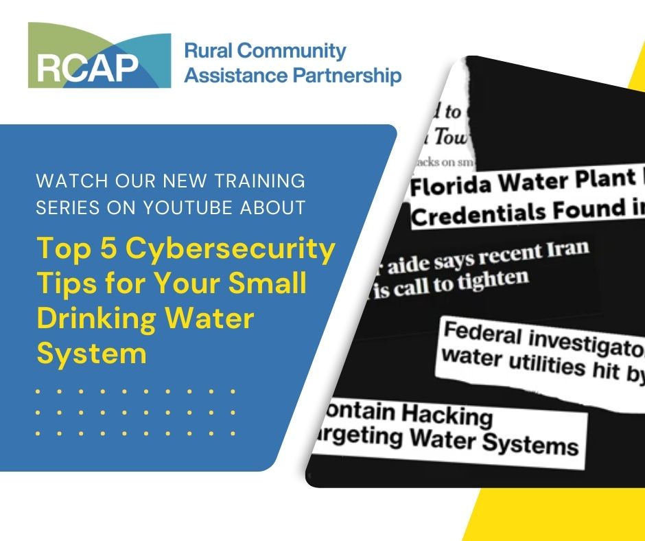 Interested in public utility cyber security risks? Watch out Top 5 Cybersecurity Tips for Your Small Drinking Water System! youtu.be/vYKJ1NiZi5s?si… #cybsecurity #publicutility #taptraining