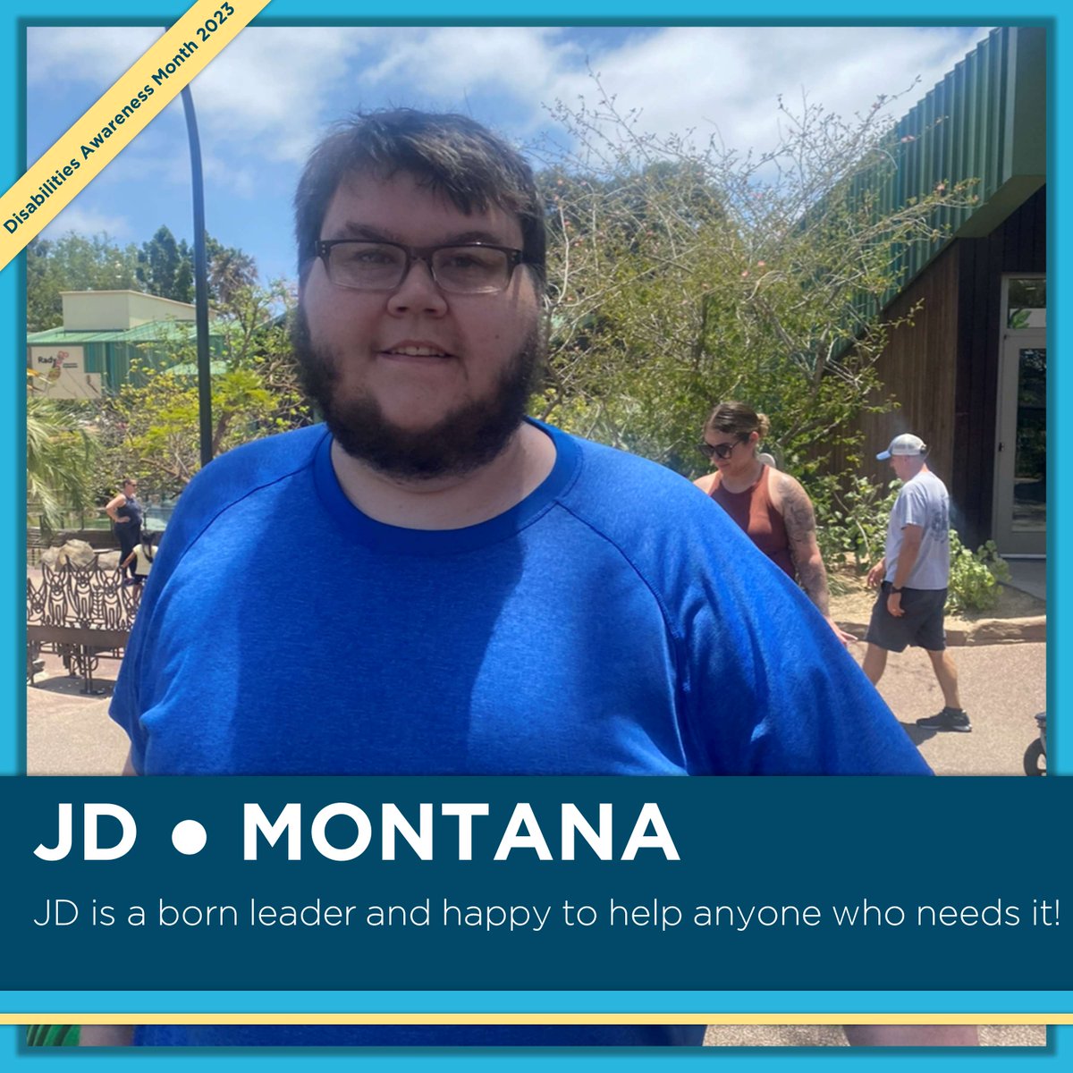 Benchmark_HS's tweet image. March is National Disabilities Awareness Month! Throughout March, the individuals we serve will share their interests and hobbies with all of you as we celebrate #NDAM! #NDAM2024 #NationalDisabilitiesAwarenessMonth2024