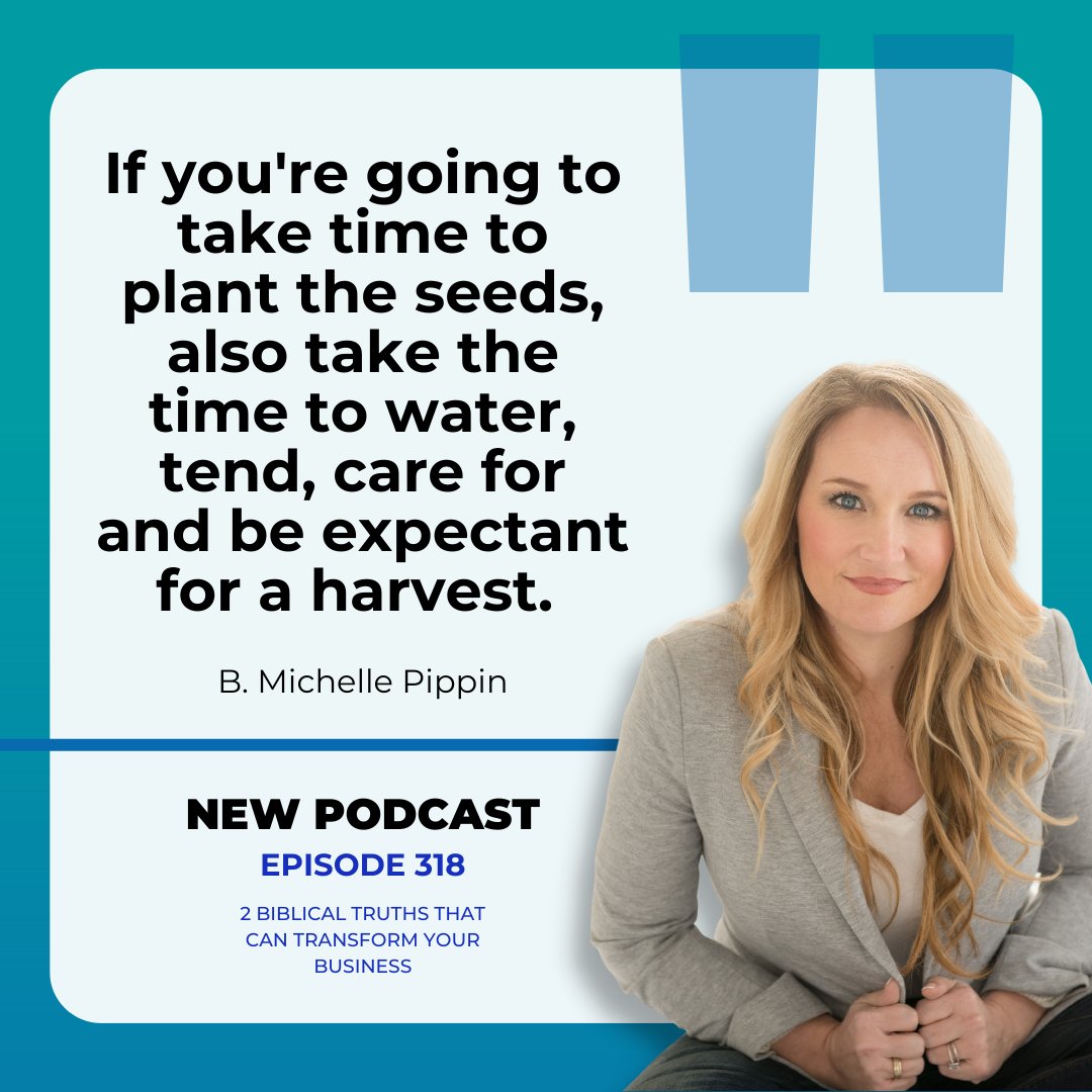 Looking to transform your business? @MichellePippin shares 2 biblical truths that can do just that. sweetteassocialmarketing.com/episode318/