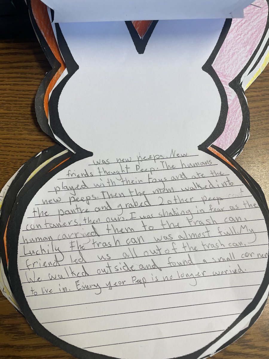 I always love reading my students’ creative writing 🐰