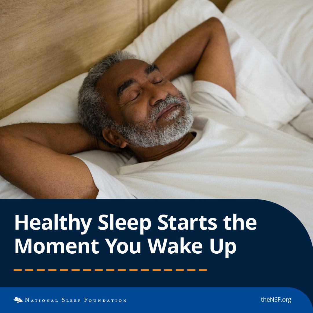 It’s the dawn of a new day, with all possibilities before you. ☀️ Make sure those possibilities include a good night’s sleep. Yep, it’s true. A good night’s sleep starts with what you do during the day. Learn more➡️ bit.ly/3TV60v9