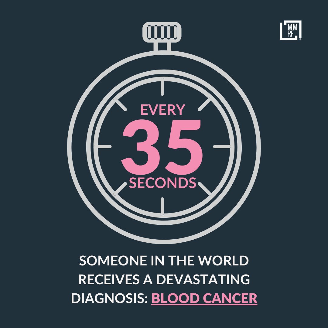 We're on a mission to change this stat! 💔 We are committed to accelerating the development of novel therapies, driving optimal & more personalized treatment approaches, and empowering #myeloma patients & the community. Donate today to support our mission: ow.ly/3v7750R3LE7