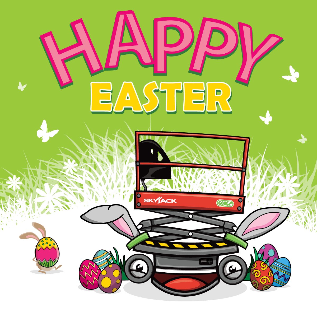 Wishing everyone a Happy Easter! Have an egg-cellent long weekend!