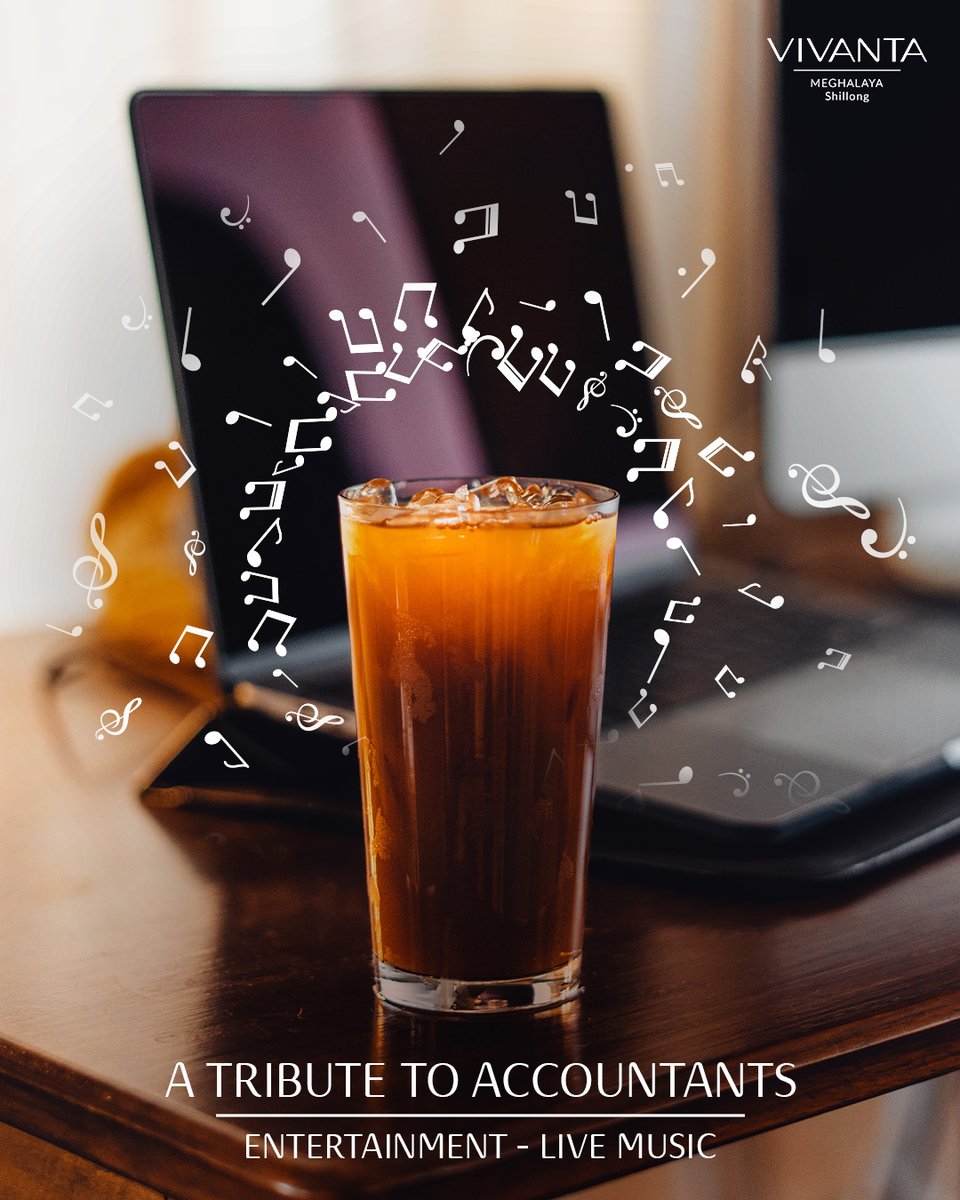Calling all number crunchers! Celebrate at #VivantaMeghalayaShillong with 20% off food and drinks, plus live music. For reservations, please call: +91 (364) 223 4000 or Vivanta.shillong@tajhotels.com #Meghalaya #Shillong #ScotlandOfTheEast #DiscoverMeghalaya #Accountants