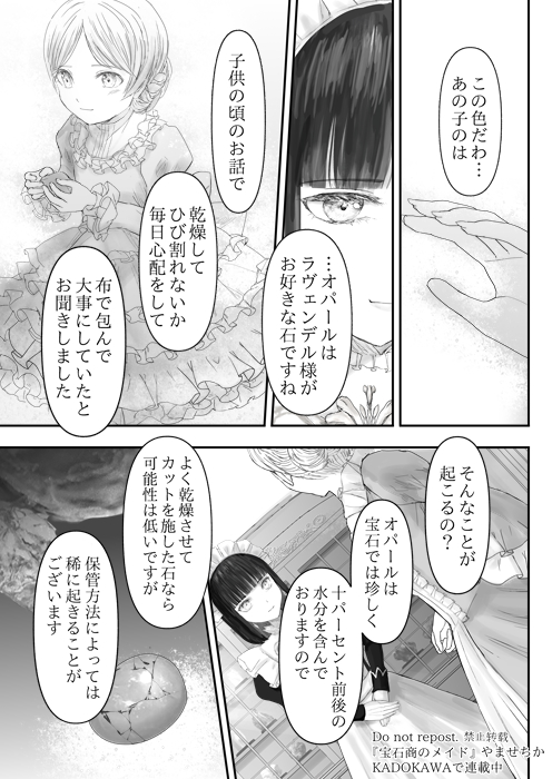 『宝石商のメイドと母の想い』オパールの話(8/9) 