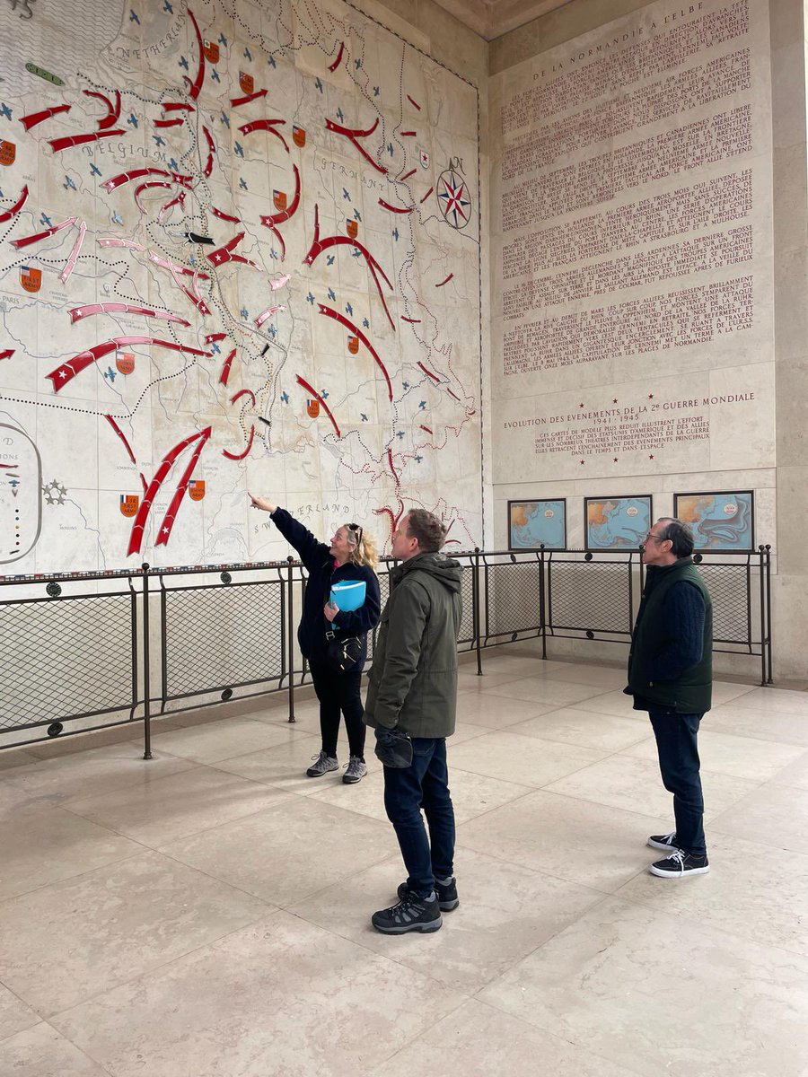 DdayGeek's tweet photo. Brilliant 4 days in Normandy for a private father/son tour for @BBTLLP this is what itโs all about, walking in the footsteps and offering our guests a bespoke tour #normandybeaches #battlefieldguide #whattheguestswant #WW2 #ddaylandings #battlefieldtour #neverforget https://t.co/g5g2Uv5dDB