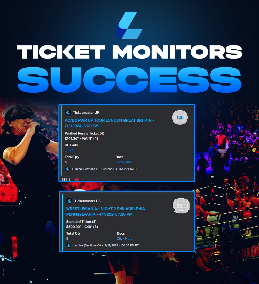 Shoutout to Lumina for being my ace in the hole in the quest to nab AC/DC and WrestleMania tickets! 🚀 With its lightning-fast tracking, I locked in my seat at the event before you could shout 'rock anthem'! 🎸💨

#LuminaMagic #EventGameStrong #ACDC #WrestleMania