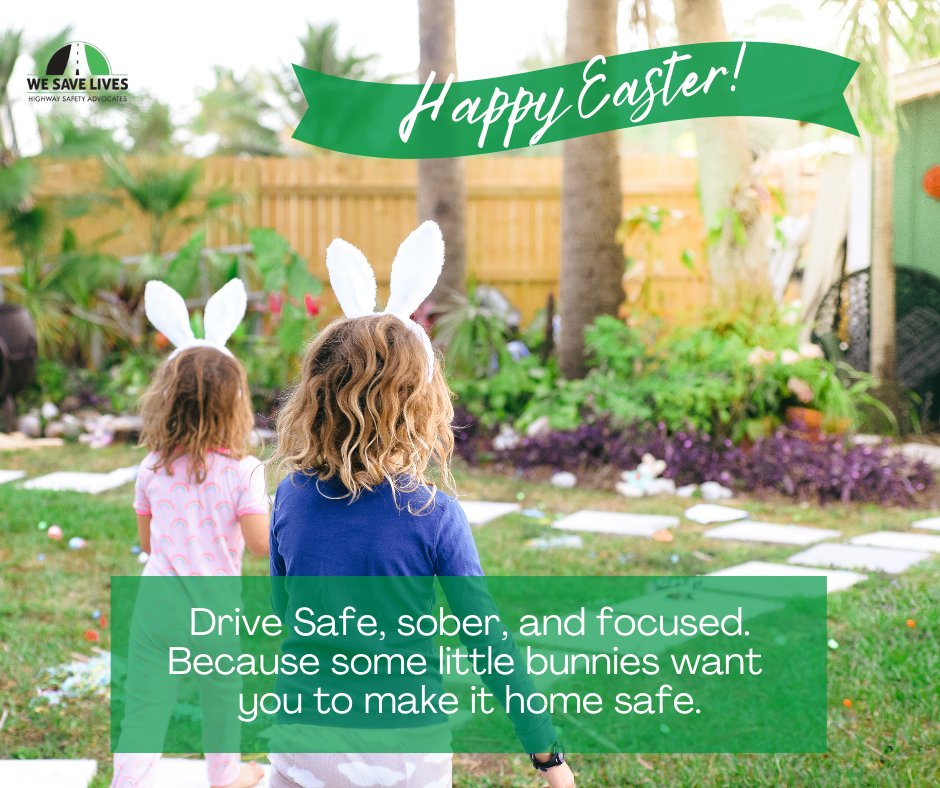 #Easter We wish everyone a happy and safe Easter if this is a holiday you celebrate. We wish all others a safe and happy weekend. Because we care . . .