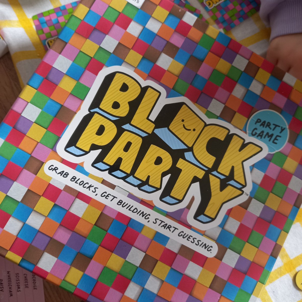 500 Games 1 Year Game #167 BLOCK PARTY by @bigpotatogames A family favourite and one my little daughter enjoys playing at every chance. The premise of the game is simple....use blocks to make your assigned image which the other players will try and guess. #boardgames