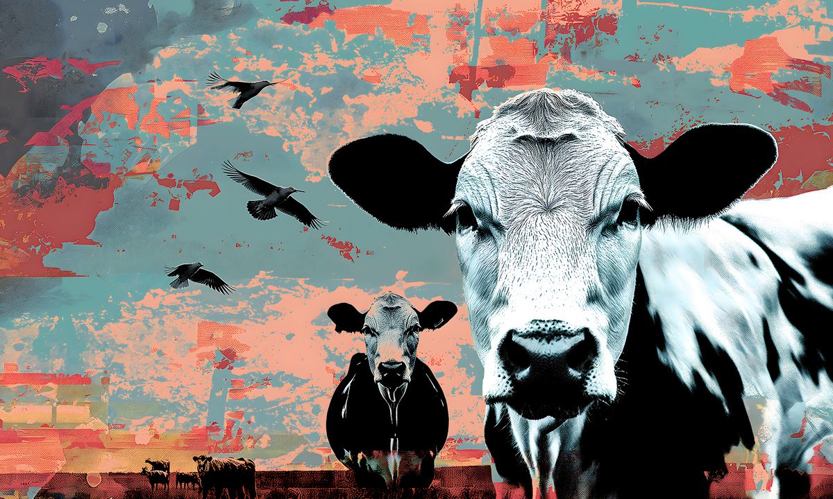 March 27, 2024 - Bird flu detected in US dairy cows – here’s what you need to know

From: newscientist.com/article/242444…

#BirdFlu #DairyCows #USDA #PublicHealth #AnimalHealth #DiseaseOutbreak #nft #nftart #nftcommunity #nftartist #midjourney #midjourneyart #人工知能アート #nft艺术