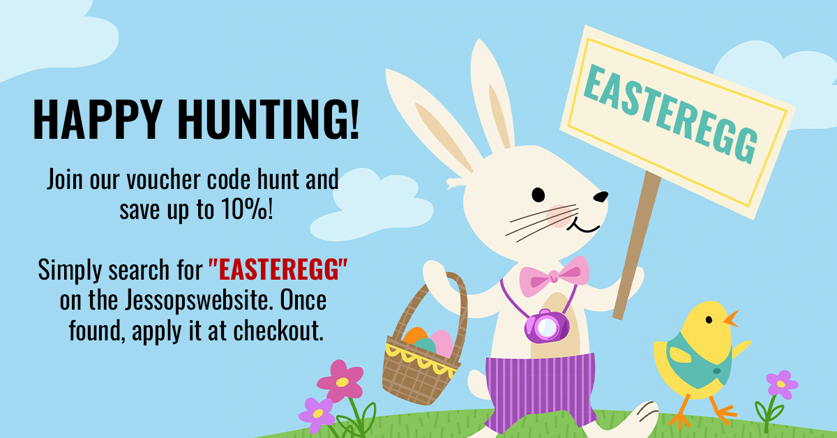 Celebrate the Easter #bankholiday with some egg-cellent savings! 🐣🐣🐣 But that's not all – join us on an exciting #Easter hunt where you can uncover even more savings, with up to 10% off on selected items. Don't miss out on these egg-citing deals! 👉🏼 bit.ly/jessopshome