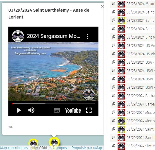 SargaMonitoring's tweet image. Mar. 29th 2024 #SaintBarthelemy #StBarth 

Check out the video on the Official Map 2024 
here--&amp;gt; sargassummonitoring.com

#sargassum  #sargazo #sargasses #sargassummonitoring #SurveillancedesSargasses #MonitoreodeSargazo #Caraibes #Caribbean #Caribe #sargassumseaweedupdates
