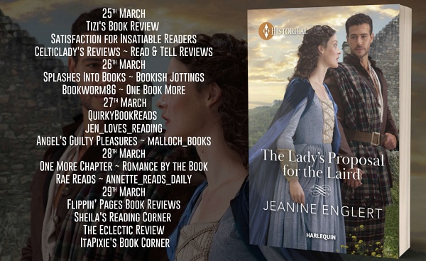 A fast-paced historical romance with passionate, compelling characters. The Lady's Proposal for the Laird (Secrets of Clan Cameron #2) by Jeanine Englert @JeanineWrites #historicalromance #fakerelationship #secondchance @rararesources #bookreview at loom.ly/5ZIkriU