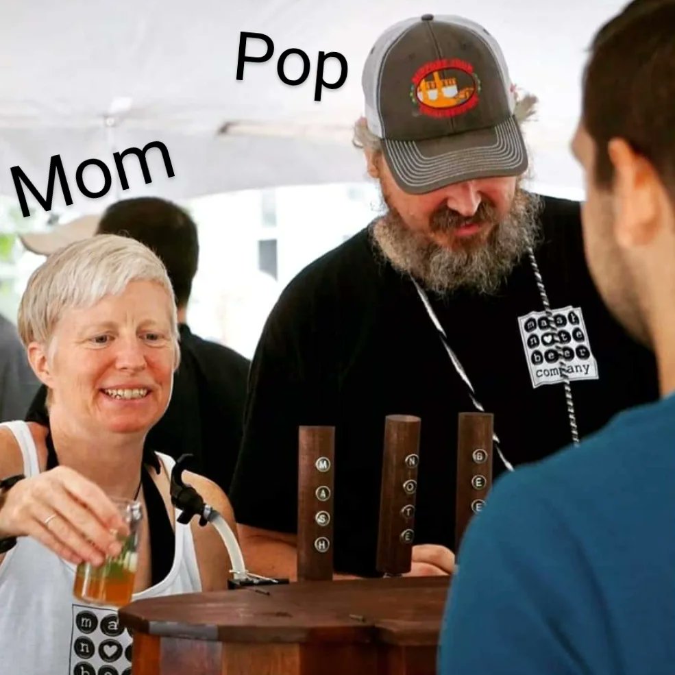 🍻 Cheers to National Mom and Pop Small Business Owners Day 🍻

mashnotebeercompany.etsy.com

📸 Southern Vermont Homebrewers Festival

#nationalmomandpopbusinessownersday #momandpopshop #momandpopbusiness #momandpop #smallbusinesses #shopsmall #shophandmade #beercrafts #shescrafty