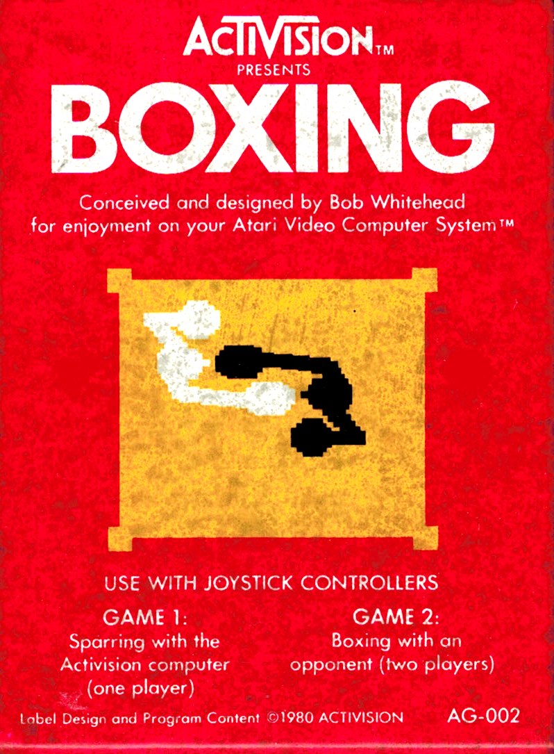 Random #RetroGaming Game Boxing (Atari 2600) Any thoughts/memories for this one? It was one of the first games released by Activision.