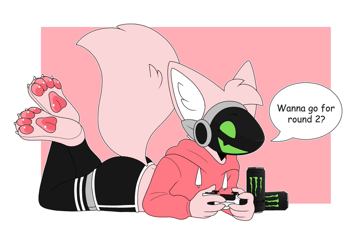 DIGNOTIONS's tweet image. 🌈Cute Gamer YCH ! 3⃣5⃣💲
🧡You choose the hoodie color and text!
❤️TAT is typically within 1-3 weeks!  
💜Most species welcome, just ask!     
💙DM to claim a slot!
💚No WIPs!

RTs are super duper helpful!🌈✨