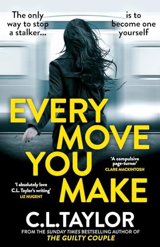 reabookreview.blogspot.com/2024/03/every-… Every Move You Make by C.L Taylor is out now 🥳 My review is on the blog today for this unpredictable storyline centred around stalking. The author really highlights the emotions of fear, suffocation and desperation for those who are targeted.