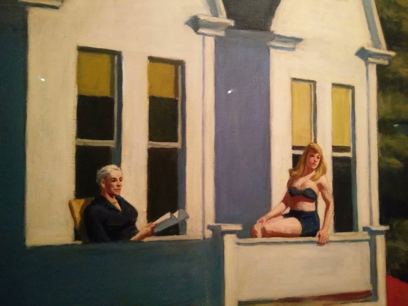 Edward Hopper .... Thanks everyone for sharing... have a nice evening!