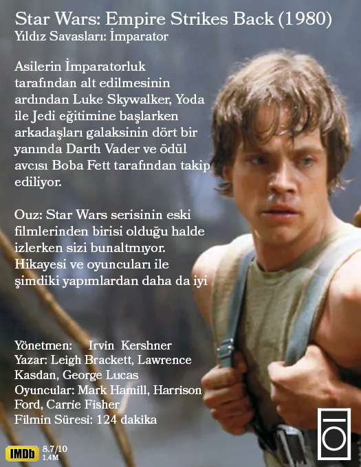 Star wars serisini izlediniz mi, En sevdiğiniz film hangisi oldu?