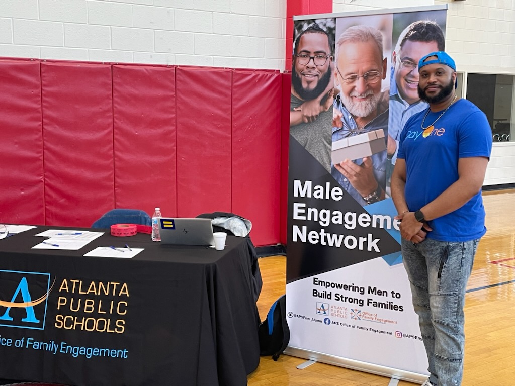 💪We had a blast participating in the inaugural Next Man Up Conference hosted by @APSFam_Alumn! The event was designed to empower our fathers and father figures for the success of their children, their communities, & themselves. #FlashbackFriday #MaleEngagementNetwork @apsupdate