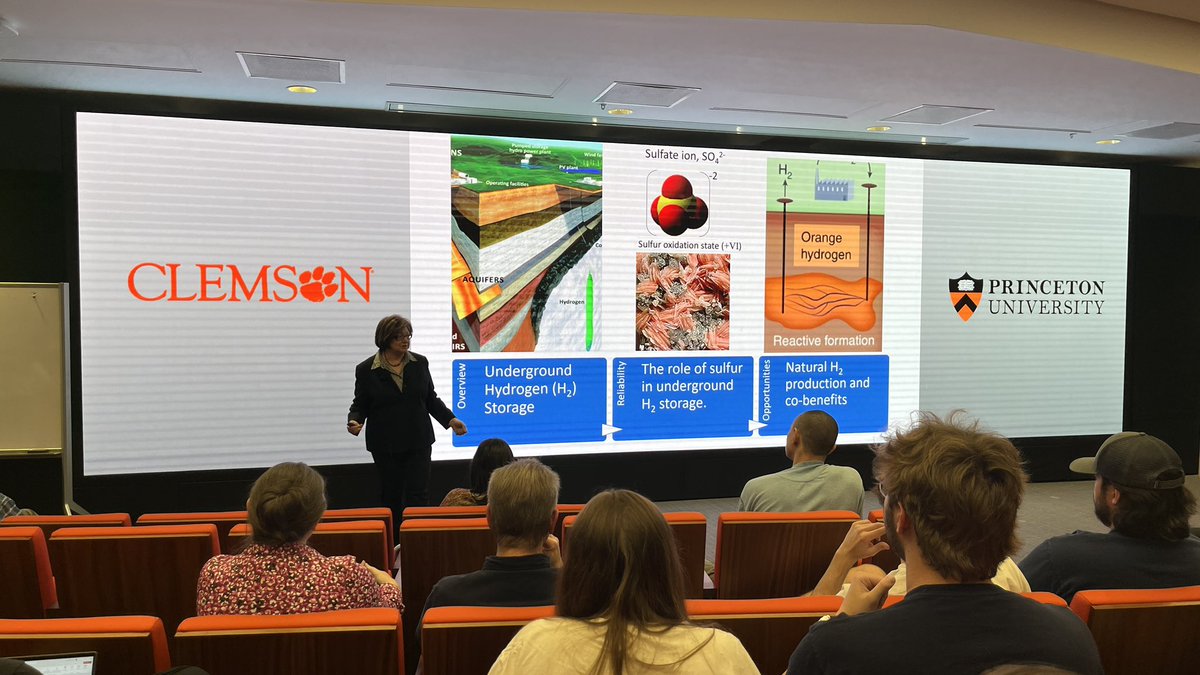Clemson EEES (@clemsoneees) on Twitter photo Excited to have Dr. Catherine Peters <a href="/123catherinep/">Dr. Catherine Peters</a> presenting our School seminar today. Excellent information about how we can store hydrogen to make it a more viable energy carrier in our economy. Excited to have Dr. Catherine Peters <a href="/123catherinep/">Dr. Catherine Peters</a> presenting our School seminar today. Excellent information about how we can store hydrogen to make it a more viable energy carrier in our economy.