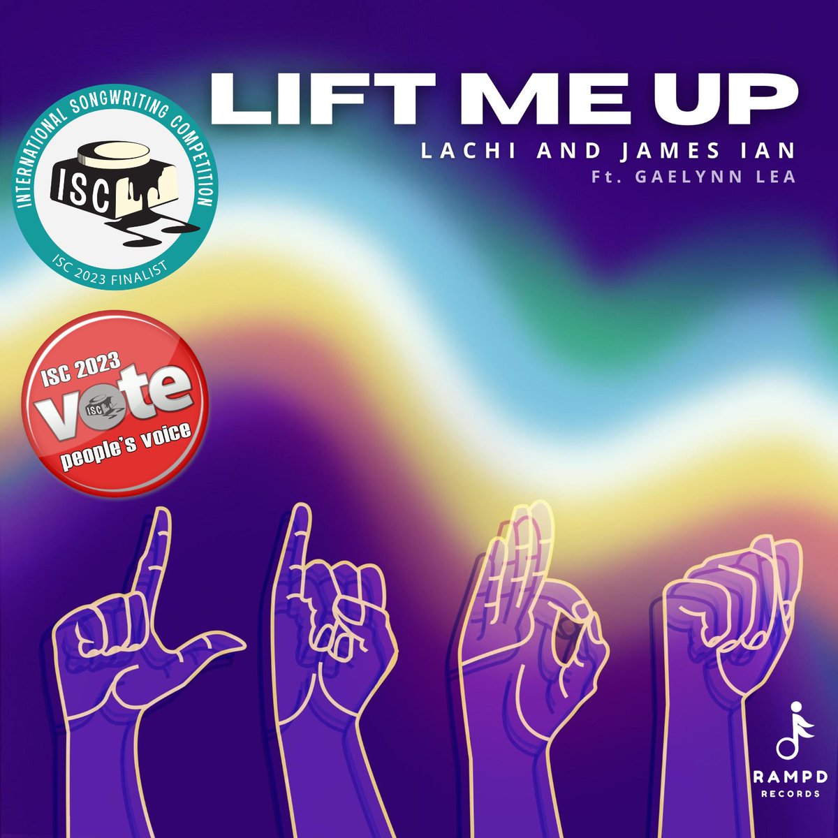 'Lift Me Up' is a finalist for the 2023 @intlsongcomp! It's also up for People's Voice, an online voting contest that allows the public to vote for their favorite finalist song. VOTE every day until April 22nd to help 'Lift Me Up' win: songwritingcompetition.com/peoplesvoice~c…