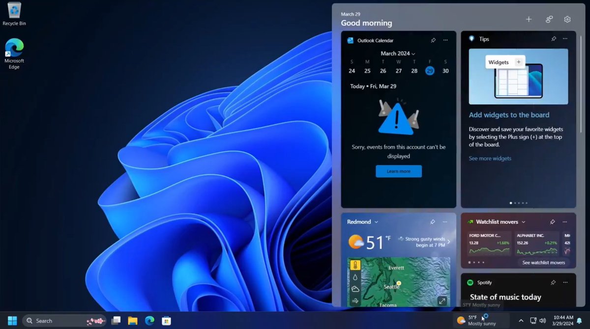 oh wow we have gone full circle with the right aligned widgets and the left aligned taskbar. just add an option to enable the tile based start menu and call it windows 10 mode /s
