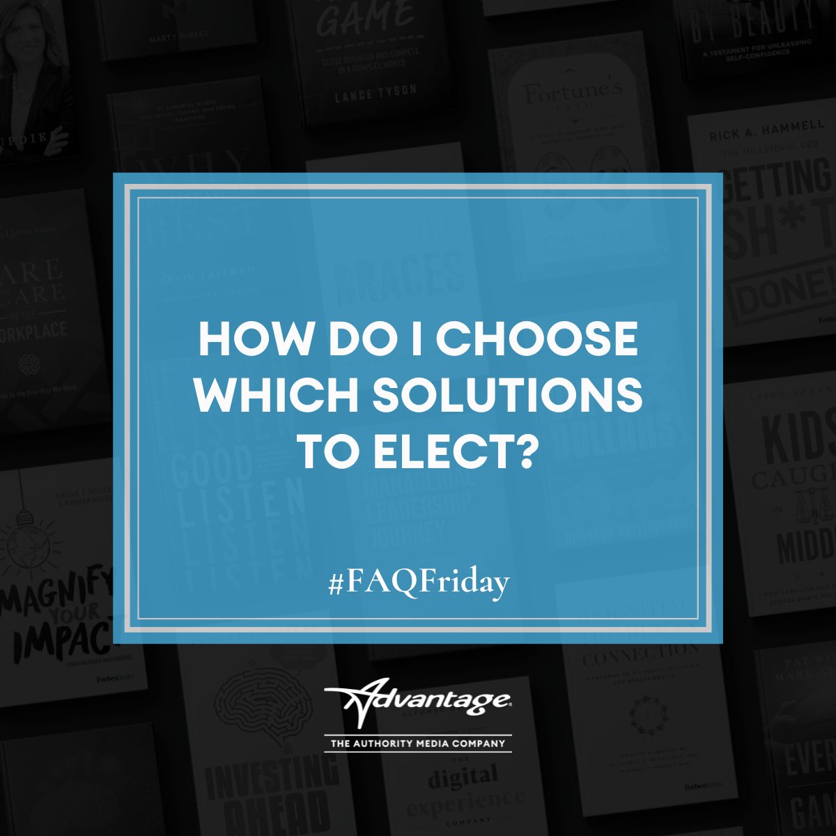 Feeling lost on how to amplify your Authority? Give us your goals and we'll guide you there. From Content Writing to PR to Ad Campaigns, our Authority Solutions encompass a variety of tools you need to navigate being the sought-after leader in your industry. #FAQFriday