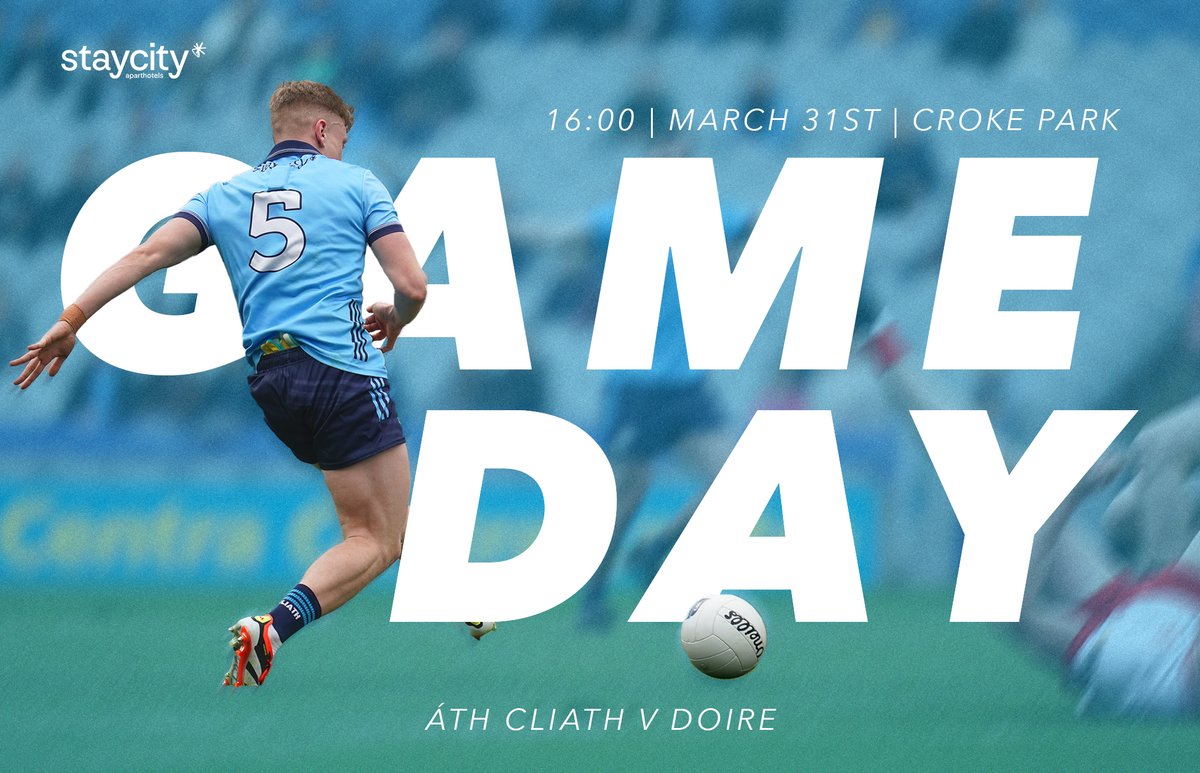 It's Allianz Football League Final day for our Senior Footballers 🔥 #UpTheDubs