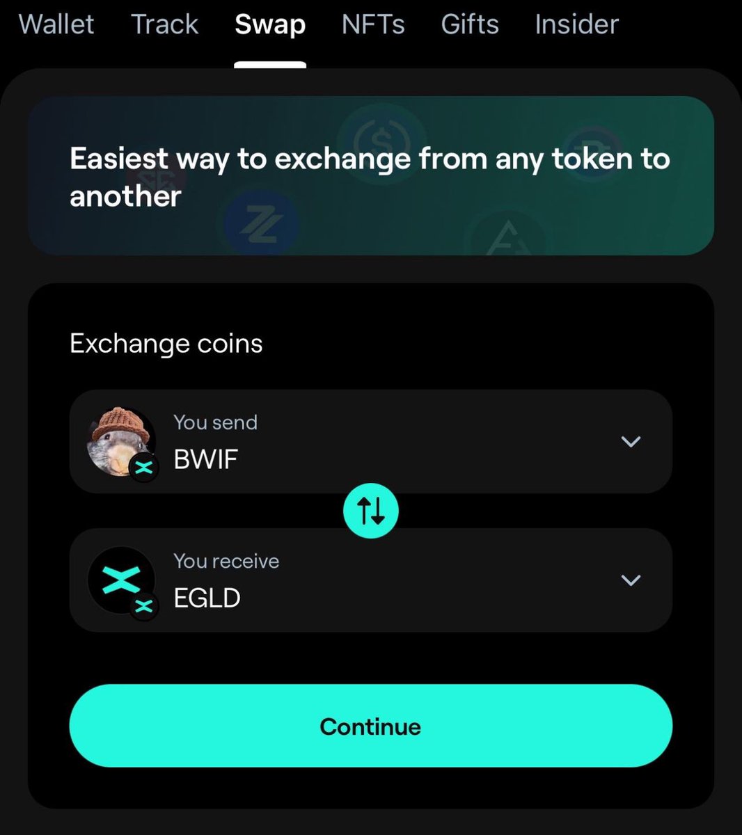 A big step for <a href="/BoberWif/">BoberWifHat $BWIF</a> to be in the <a href="/xPortalApp/">xPortal</a> application🚀🚀🔥Thank you <a href="/sergiubiris/">Sergiu Biriș</a> <a href="/beniaminmincu/">Beniamin Mincu |🇺🇸/acc</a> <a href="/lucianmincu/">Lucian Mincu</a> because you do that for the community 🔥.Next step liquidity community 🚀🚀🚀.
#boberwifto1mil #EGLD #MultiversX #MultiversXCommunity #Multivers𝕏