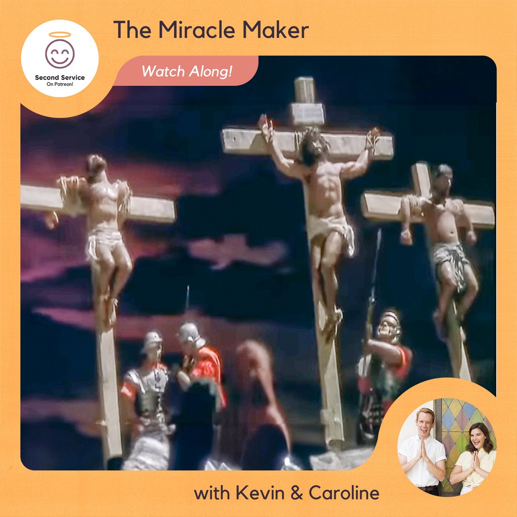 📽️ WATCH ALONG 📽️ On this special ep of Second Service it's another edition of Heaven is 4 Reels! For this Easter weekend, Kevin and Caroline provide commentary for the 2000 animated film The Miracle Maker! Watch or listen on Patreon: patreon.com/posts/101261414